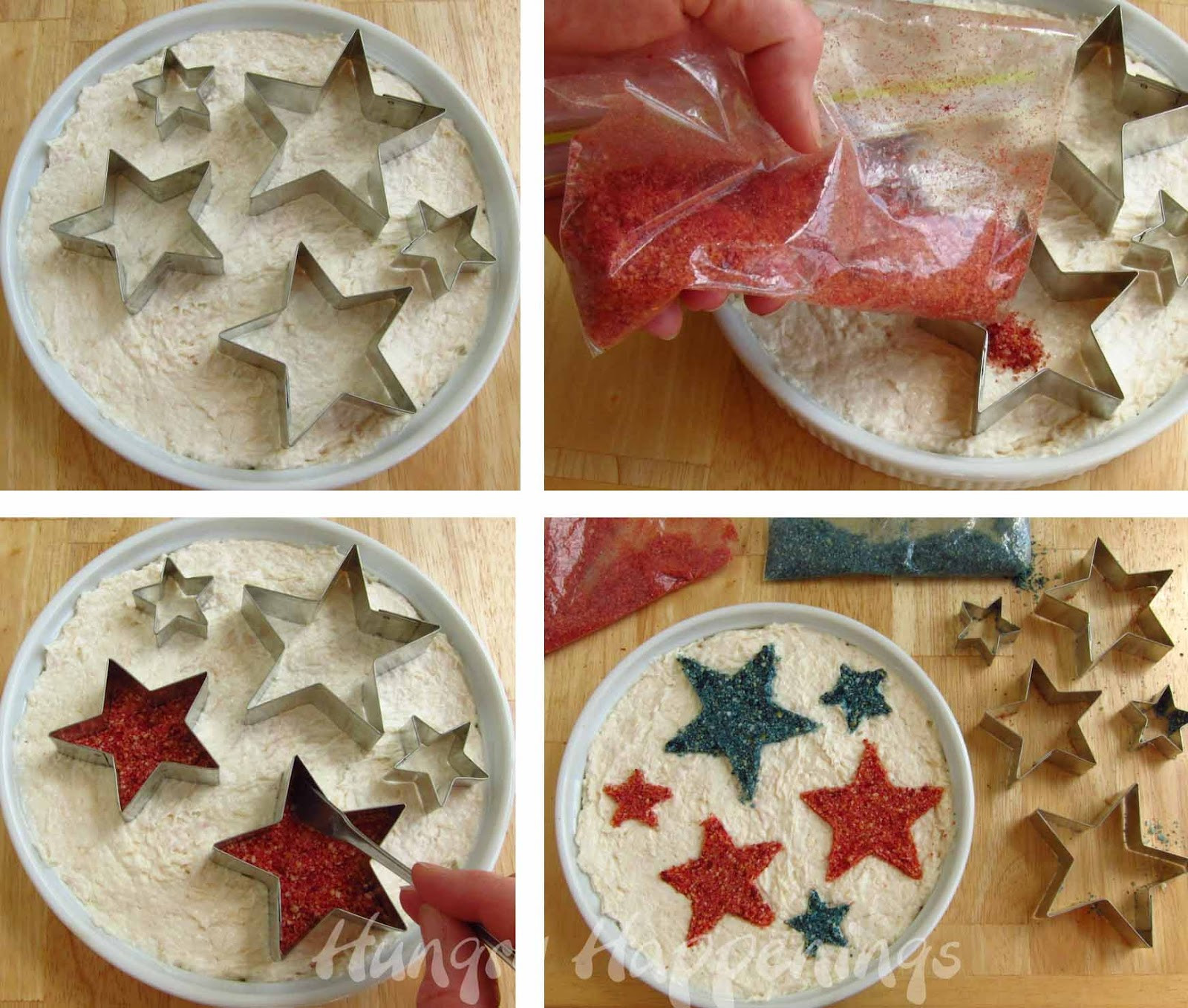 4Th Of July Party Appetizers
 Patriotic Appetizer Snack Dip for Fourth of July Party