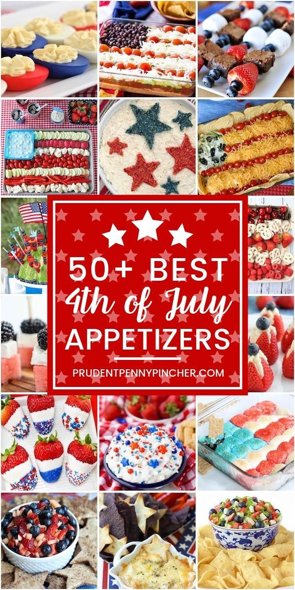 4Th Of July Party Appetizers
 50 Best 4th of July Appetizers