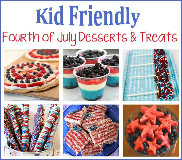 4Th Of July Recipes For Kids
 7 Kid Friendly Fourth of July Desserts and Treats