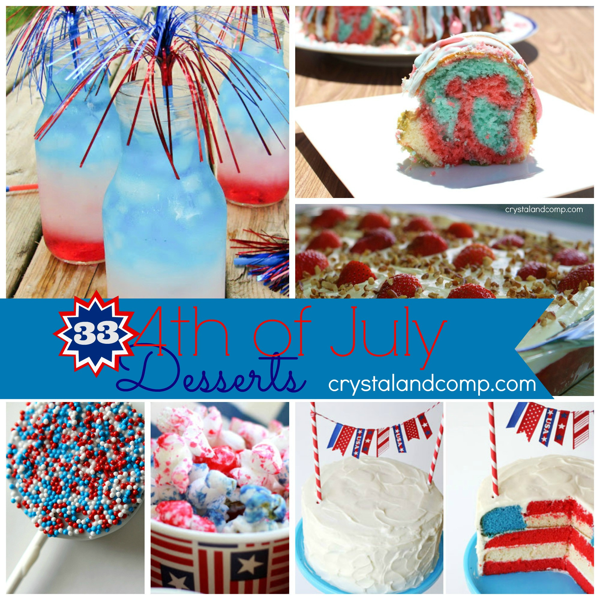 4Th Of July Recipes For Kids
 33 Easy Dessert Recipes for 4th of July