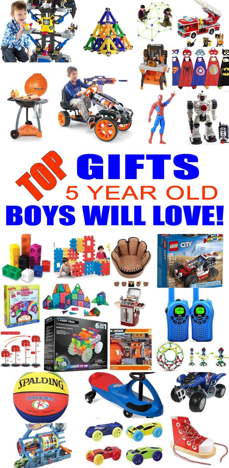 5 Month Old Christmas Gift Ideas
 Top Gifts 5 Year Old Boys Want