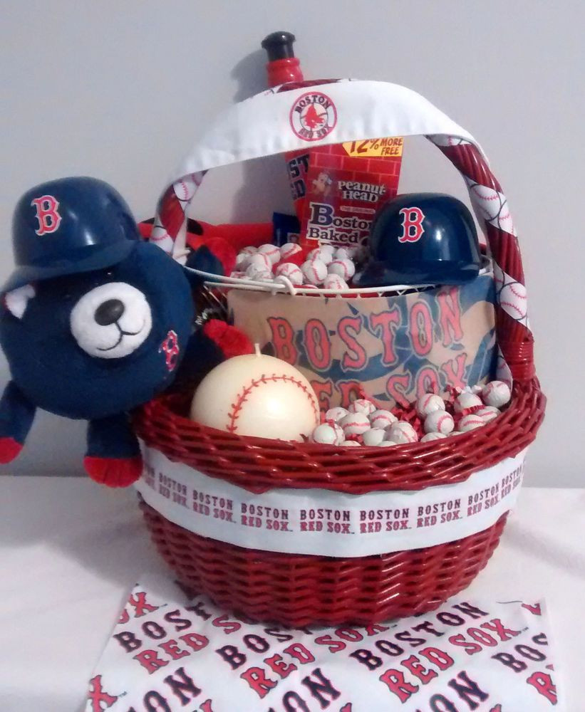 $50 Gift Basket Ideas
 $50 Ebay RED SOX FAN Easter Gift Basket RedSox