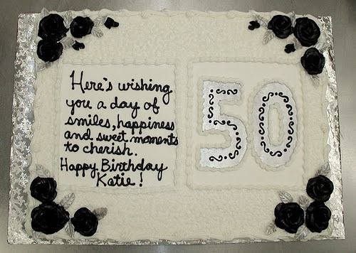 50th Birthday Cake Sayings
 50th Birthday Cake Ideas