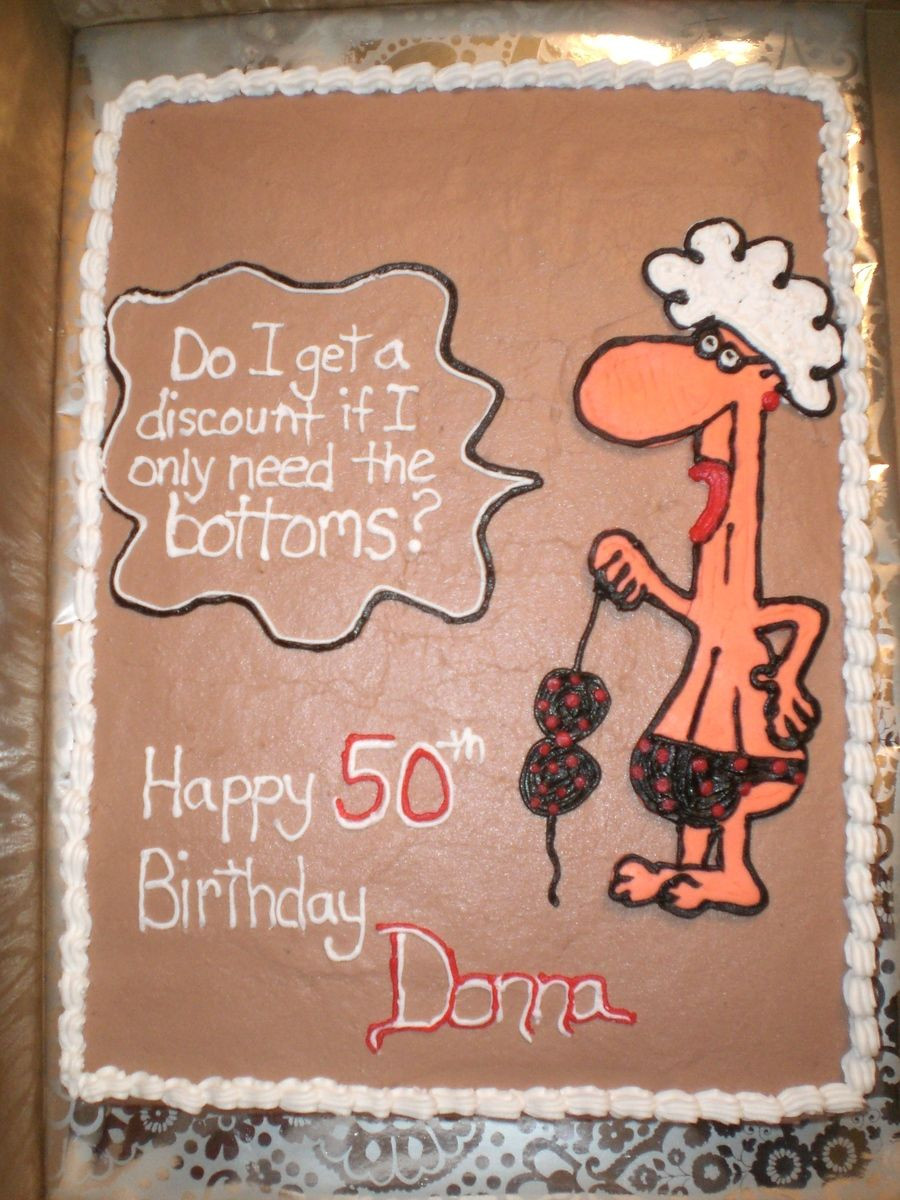 50th Birthday Cake Sayings
 Over The Hill With images