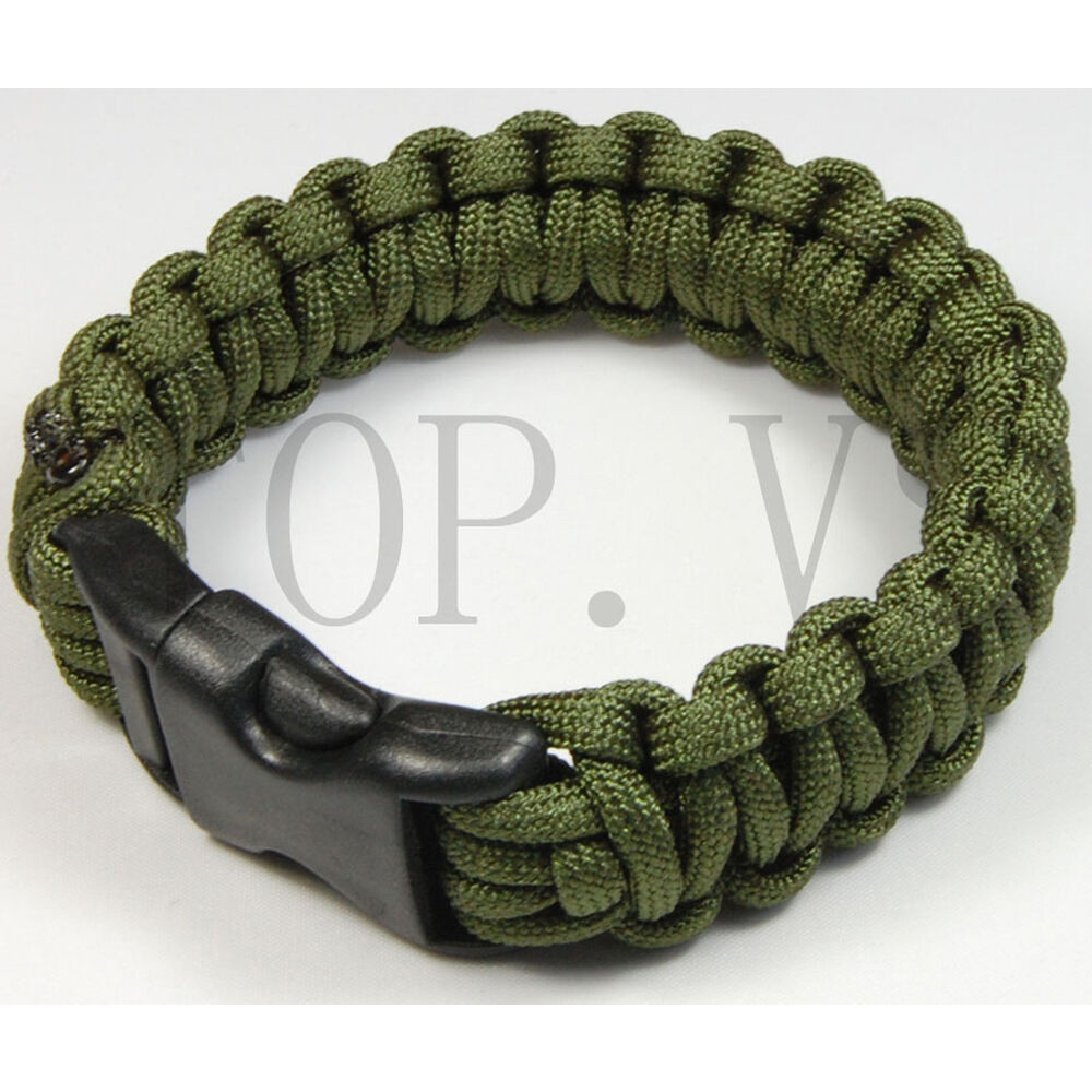 550 Cord Bracelet
 550 Paracord Military Camping Hiking Hunting Survival