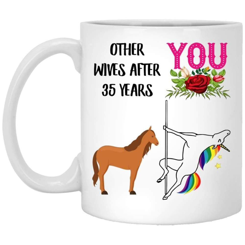 6 Year Anniversary Gift Ideas For Her
 35 Years Wedding Anniversary Gift Ideas For Her Mug
