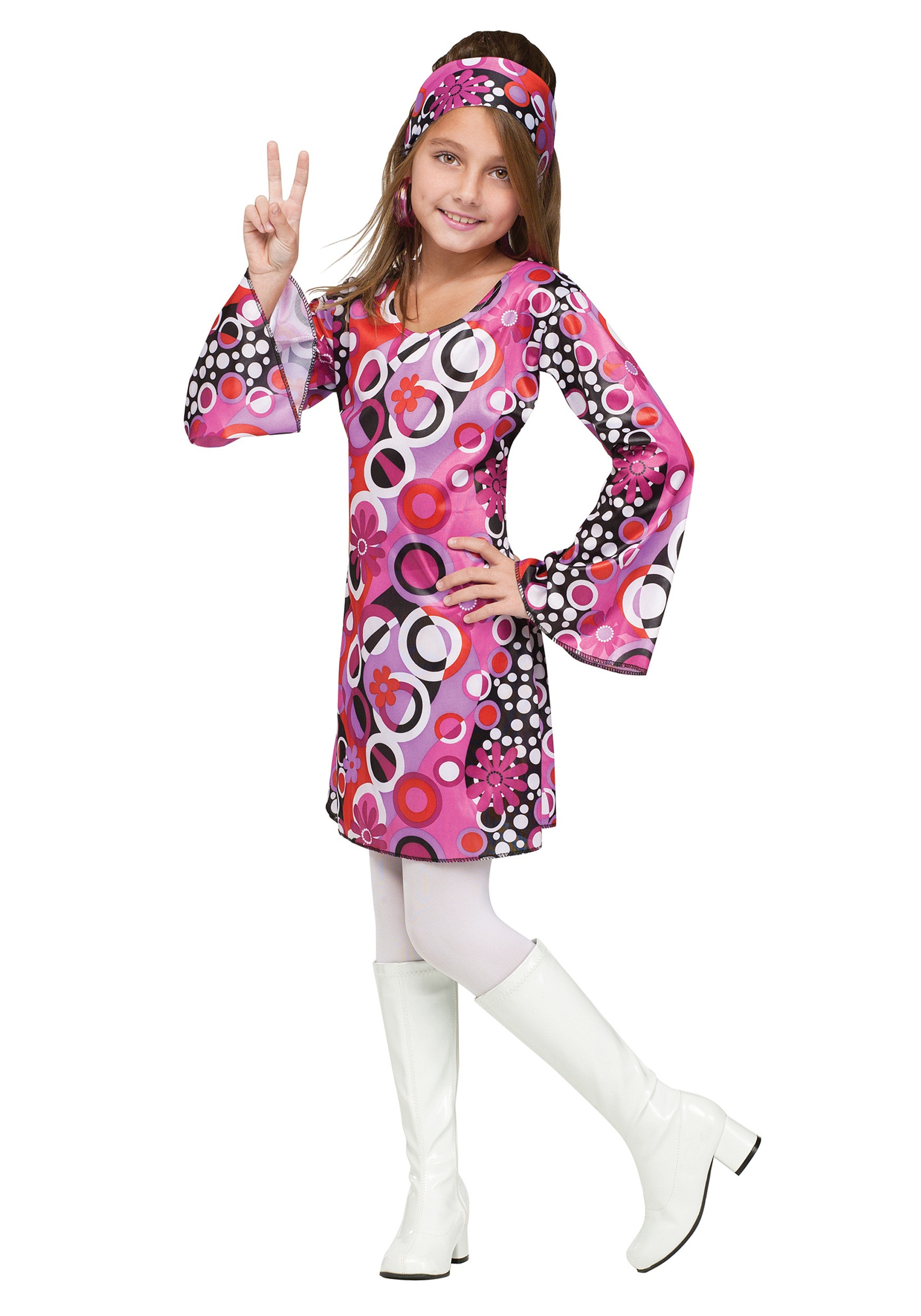 60S Fashion For Kids
 Child Feelin Groovy Costume