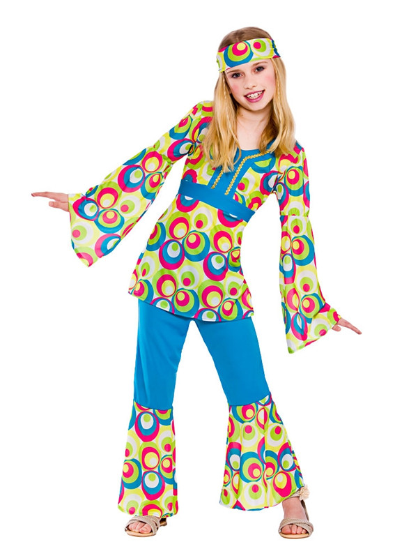 60S Fashion For Kids
 Childrens Hippy Girl Fancy Dress Costume 60 s 70 s Hippie