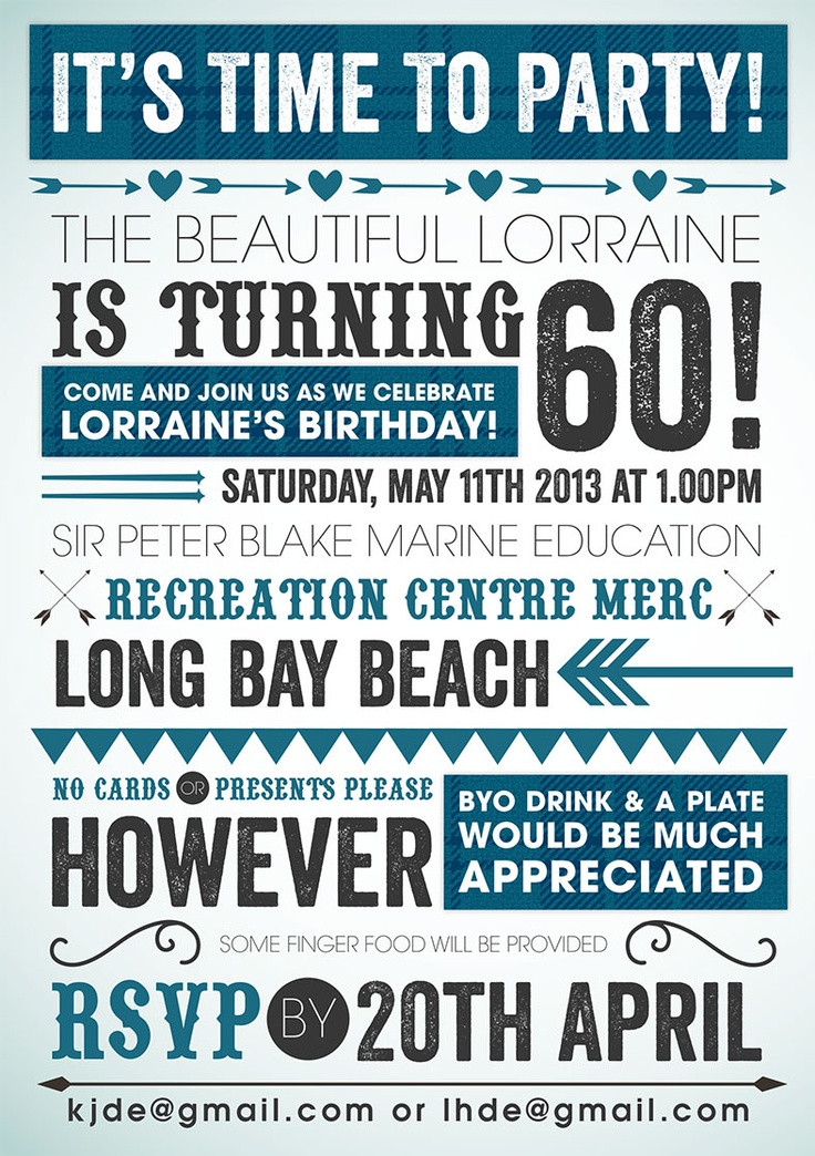 60th Birthday Invitation Wording
 FREE Printable 60th Birthday Invitations For Mom