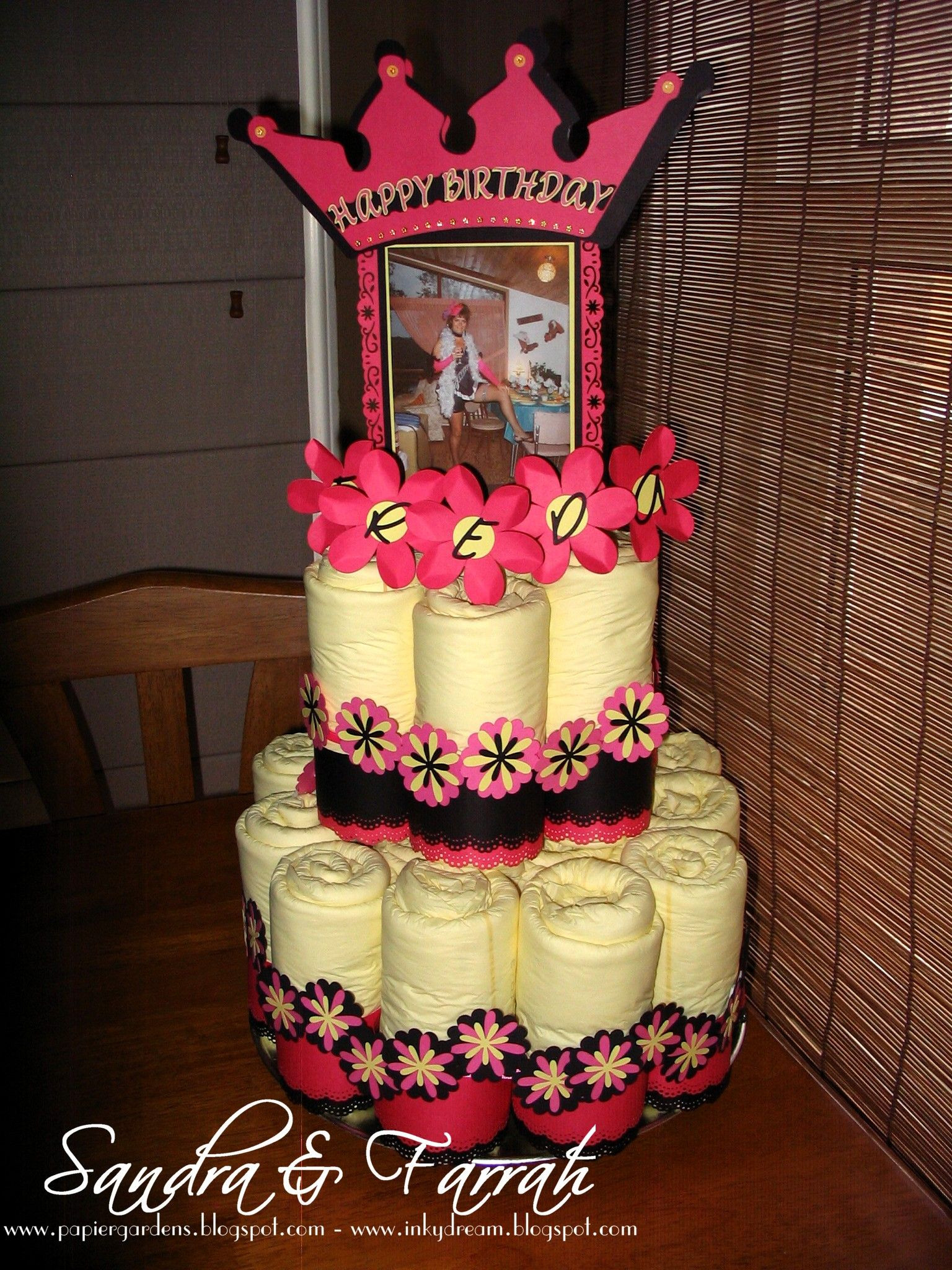 65Th Birthday Gift Ideas For Mom
 Gag "Adult" diaper cake for a 65th Birthday