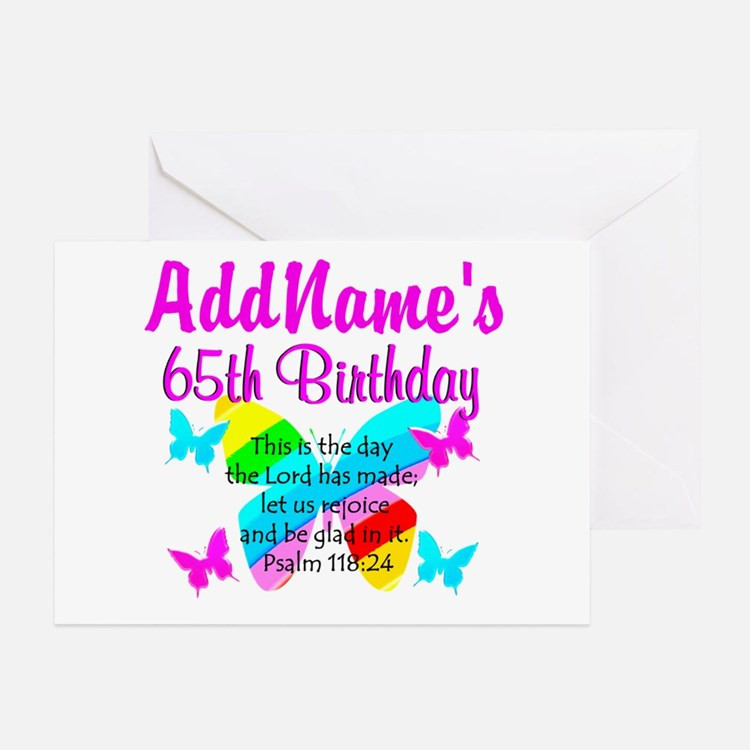 65Th Birthday Quotes
 Happy 65th Birthday Greeting Cards