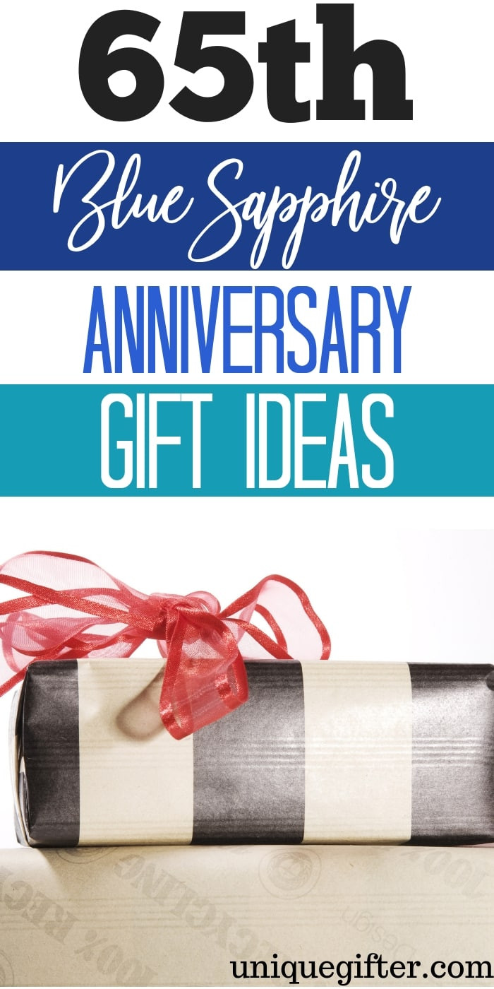 65Th Wedding Anniversary Gift Ideas
 65th Blue Sapphire Anniversary Gift Ideas Unique Gifter