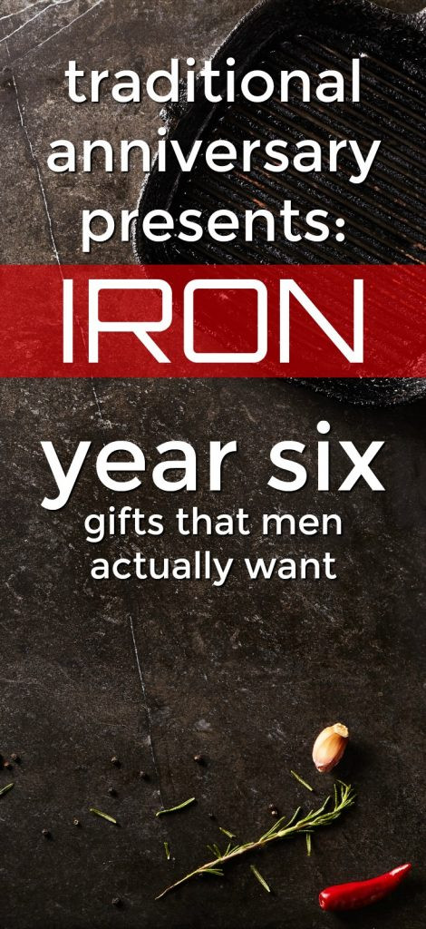 6Th Anniversary Gift Ideas For Him
 100 Iron 6th Anniversary Gifts for Him Unique Gifter