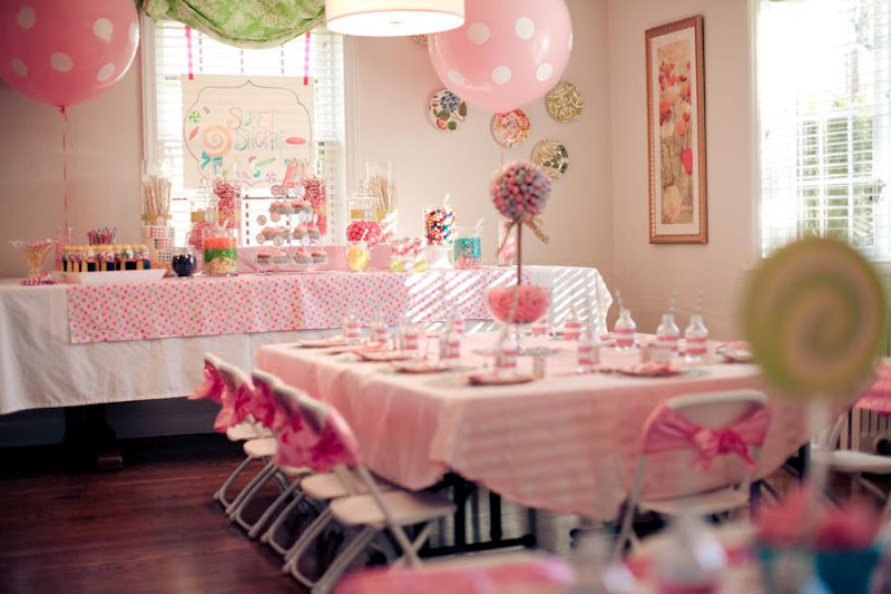 6th Birthday Party Ideas
 Kara s Party Ideas Sweet Shoppe 6th Birthday Party