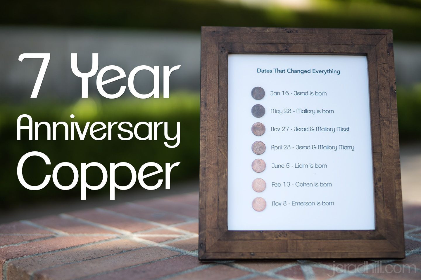 7 Year Anniversary Gift Ideas
 7 Year Anniversary Gift – Copper