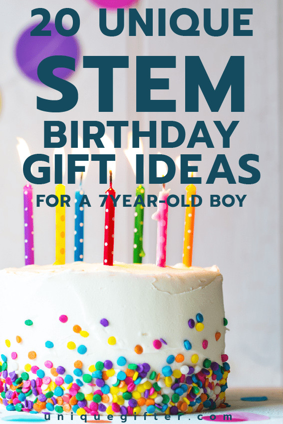 7 Year Old Boy Birthday Gift
 20 STEM Birthday Gift Ideas for a 7 Year Old Boy Unique