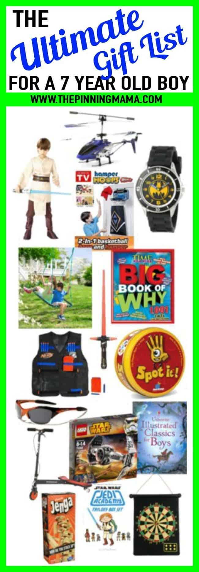 7 Yr Old Boy Christmas Gift Ideas
 BEST Gift Ideas for a 7 Year Old Boy • The Pinning Mama