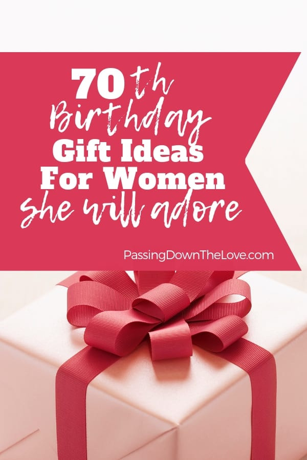 70Th Birthday Gift Ideas
 The Best 70th Birthday Gift Ideas for Her