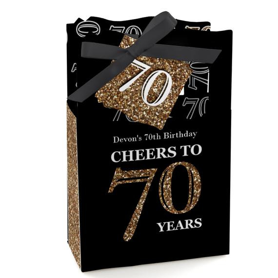 70th Birthday Party Favors
 70th Birthday Party Favors for Birthday Parties Favor Boxes