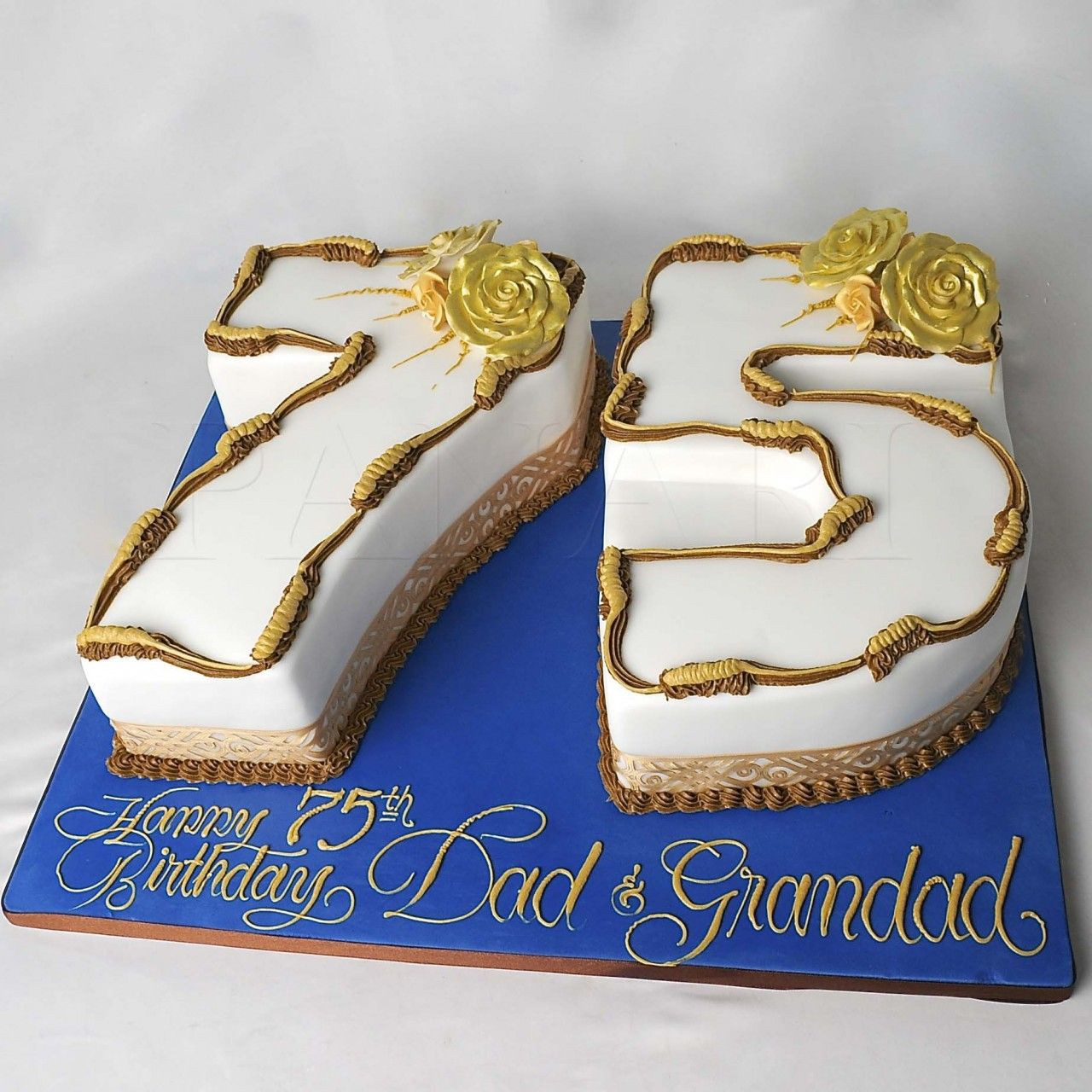 75 Birthday Decorations
 75th birthday cake ideas for men