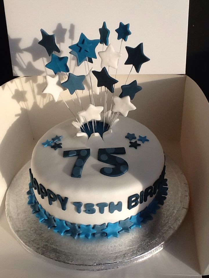 75Th Birthday Gift Ideas For A Man
 75 th birthday cake With images