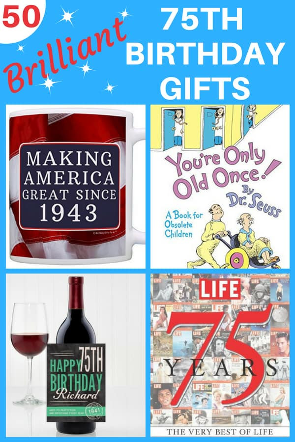75th Birthday Gift Ideas
 Top 75th Birthday Gifts 50 Best Gift Ideas for Anyone