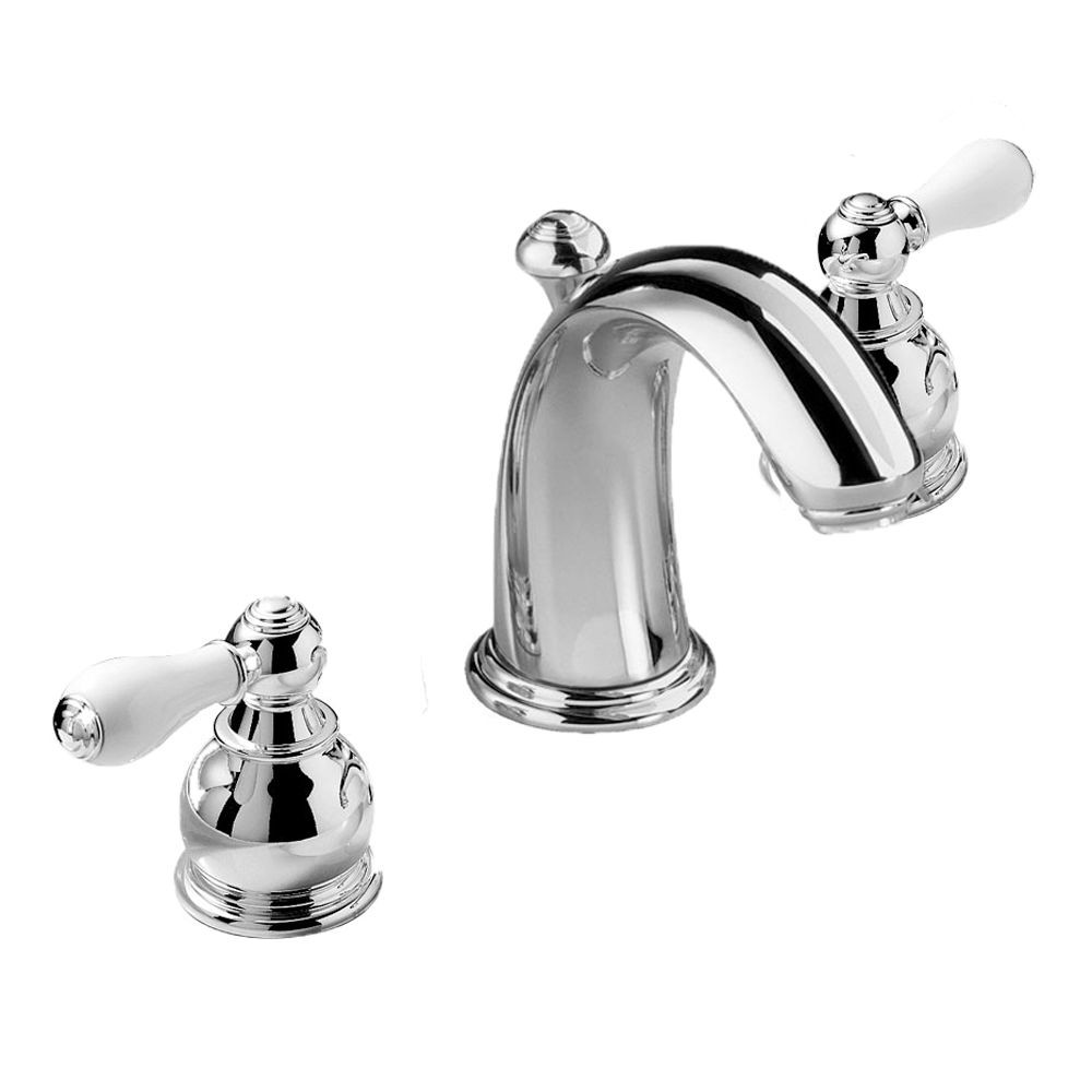 8 Inch Bathroom Sink Faucets
 American Standard Hampton 8 Inch Widespread 2 Handle Mid