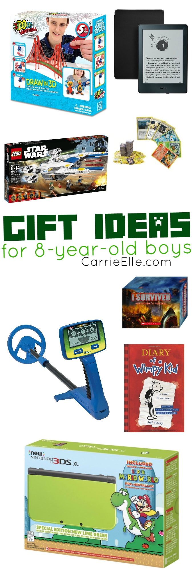 8 Year Old Boy Birthday Gift Ideas
 Gift Ideas for 8 Year Old Boys Carrie Elle