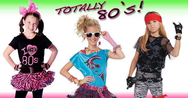 80'S Fashion For Kids
 Kids 80s Costumes Child and Teen 80s Costumes