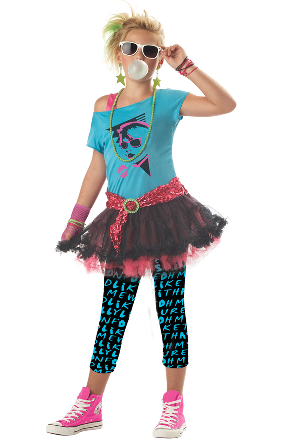 80'S Fashion For Kids
 80 s Valley Girl Child Halloween Costume