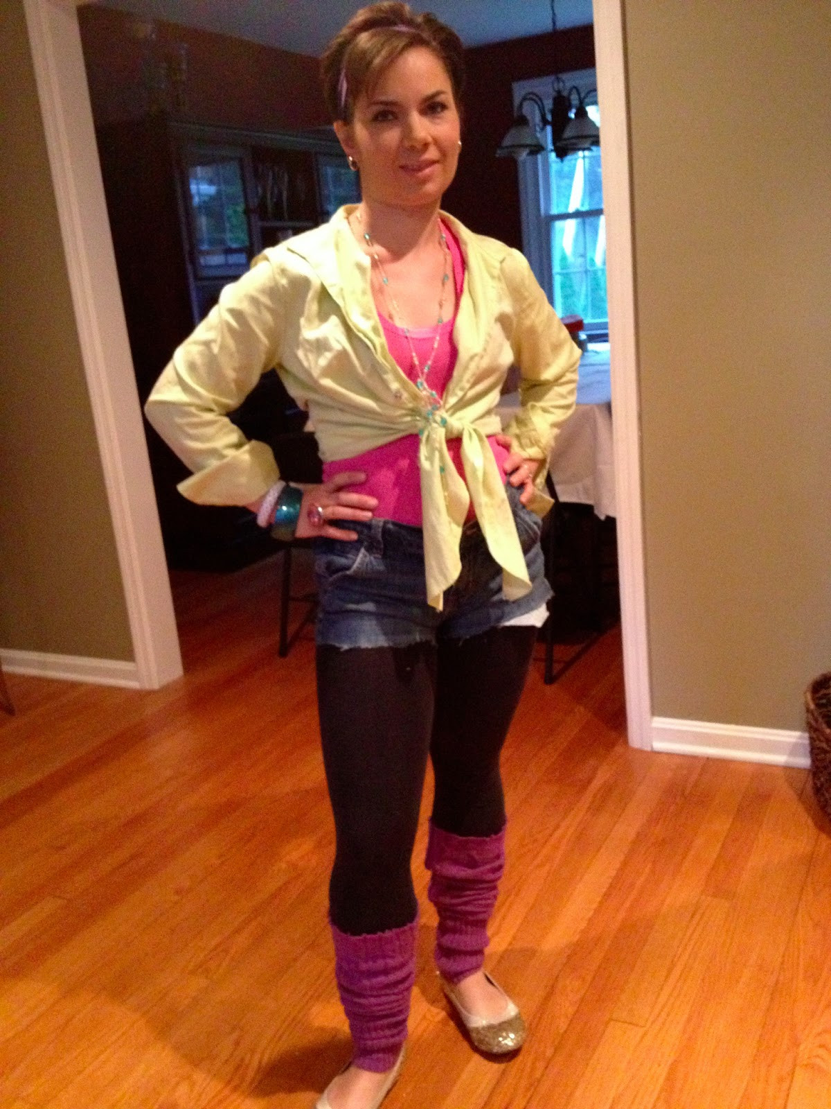 80S Costume Ideas DIY
 Two It Yourself DIY leg warmers from a sweater for kids