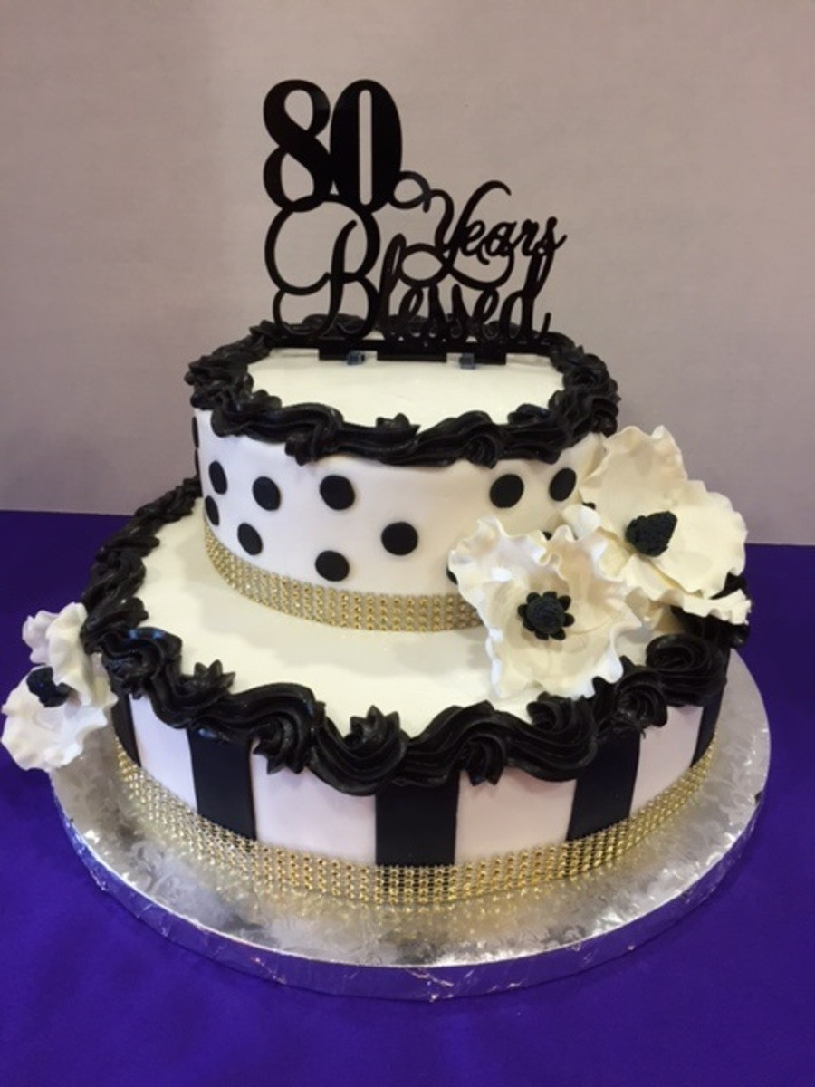 80th Birthday Cake Ideas
 Mom s 80Th Birthday Cake CakeCentral