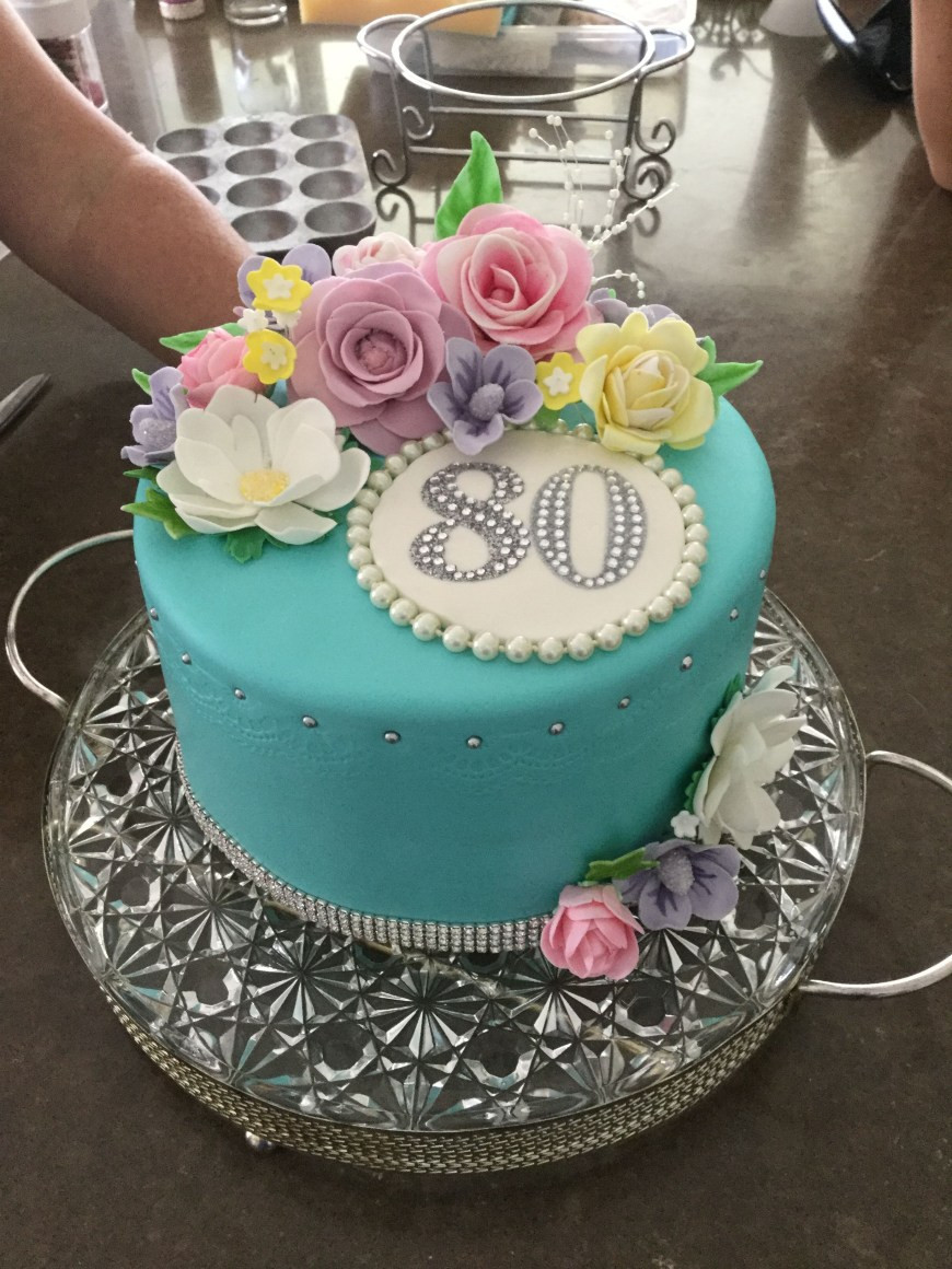 80th Birthday Cakes
 32 Elegant Picture of 80Th Birthday Cake Ideas