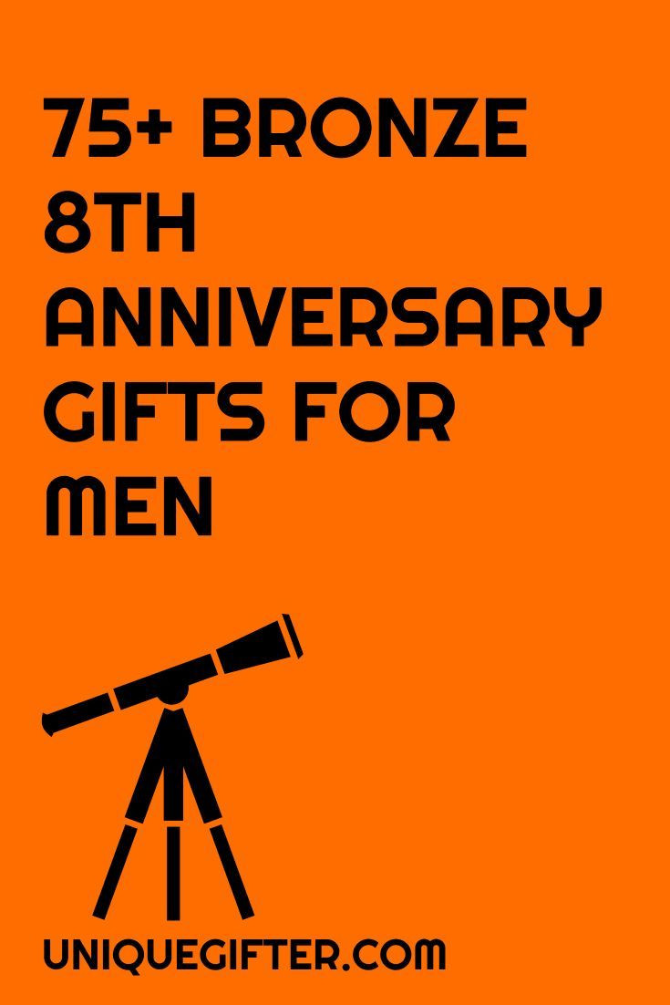 8Th Anniversary Gift Ideas For Him
 75 Bronze 8th Anniversary Gift Ideas for Him