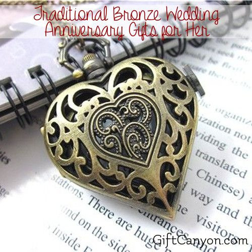 8Th Anniversary Gift Ideas
 Traditional 8th Wedding Anniversary Gifts for Her Bronze