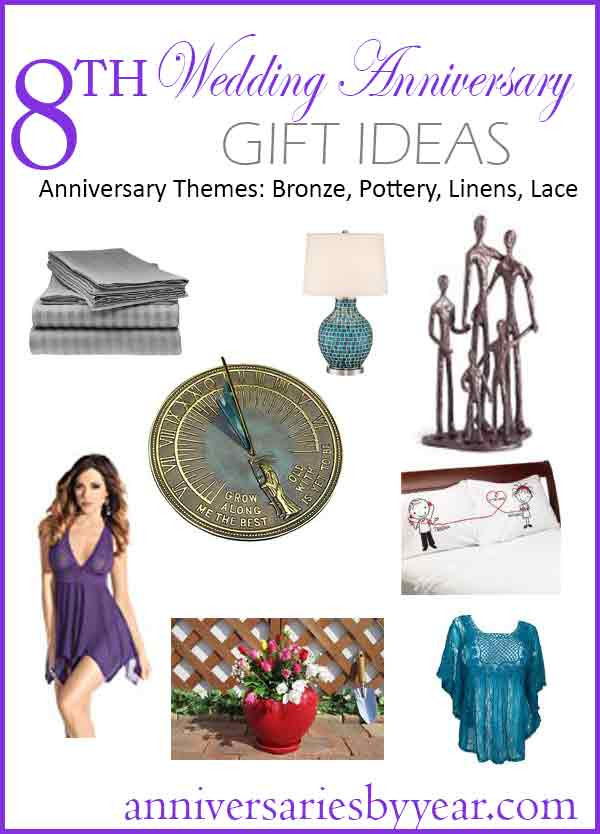 8Th Anniversary Gift Ideas
 8th Anniversary Eight Wedding Anniversary Gift Ideas