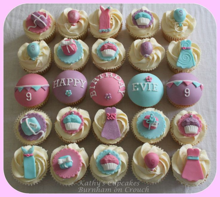 9 Year Old Birthday Party
 9 best Cupcakes for a 9 year old girls birthday party