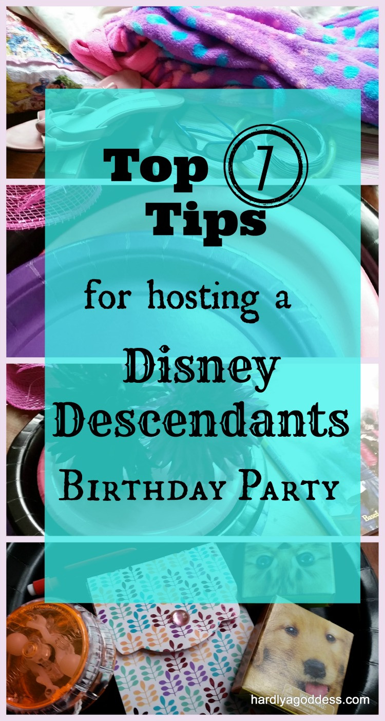 9 Year Old Birthday Party
 How to Plan a 9 year old’s ” Disney Descendants” Themed