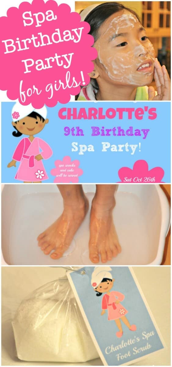 9 Year Old Birthday Party
 Great 9 Year Old Girl s Birthday Party Idea A Spa