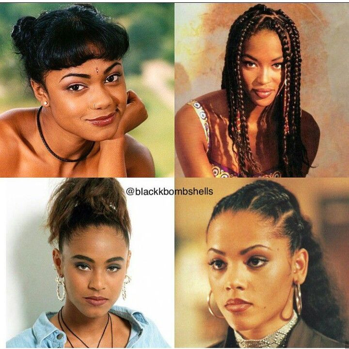 90S Black Female Hairstyles
 90s Black Women