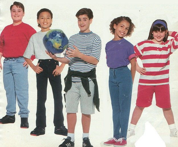 90S Fashion Kids
 1990s fashion for kids