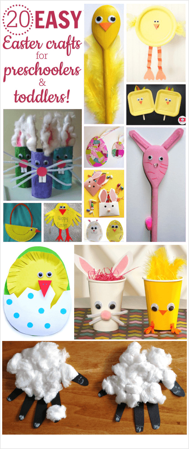 A Crafts For Preschoolers
 20 Easy Easter Crafts for Preschoolers and Toddlers
