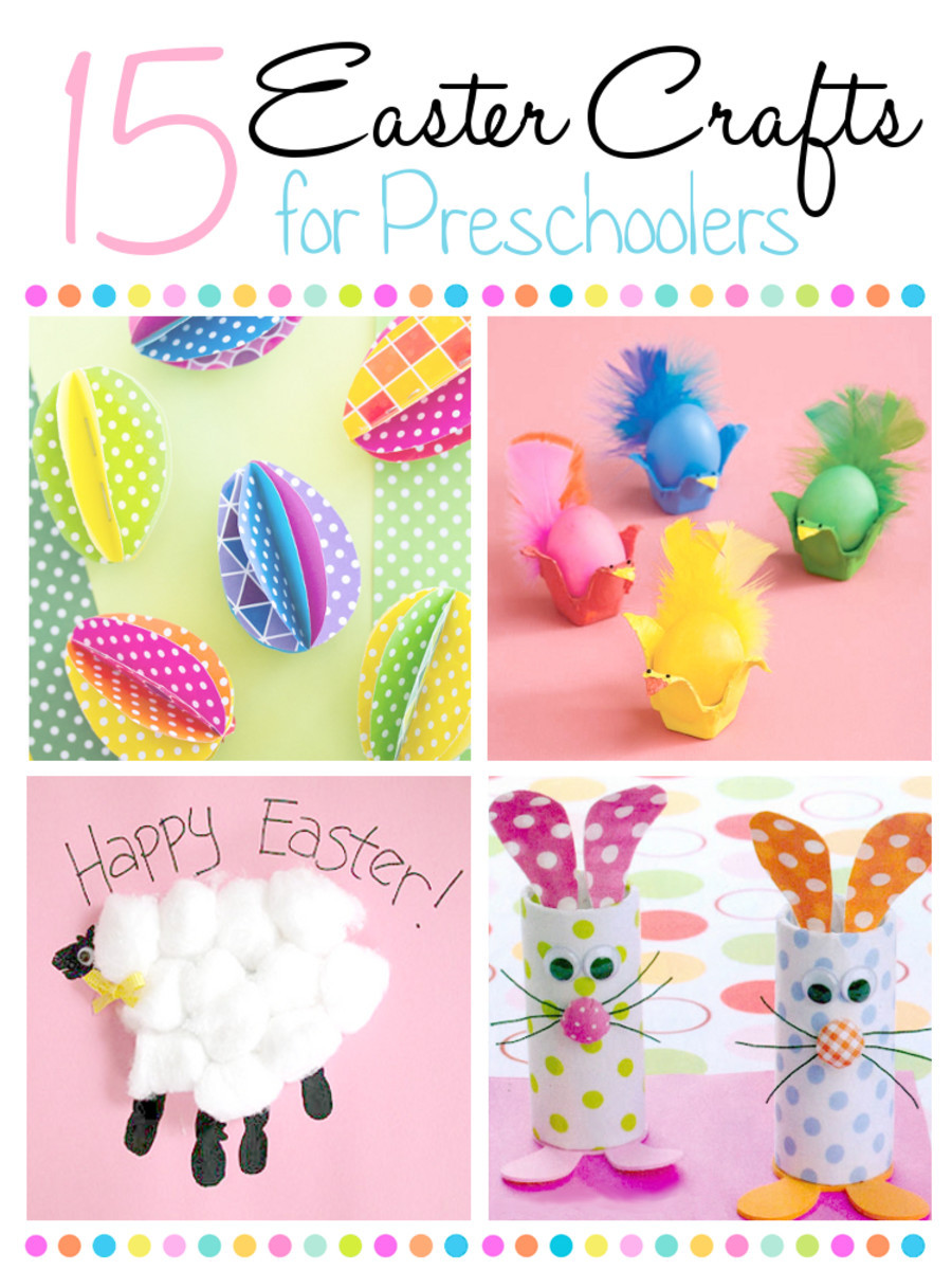 A Crafts For Preschoolers
 15 Easter Crafts for Preschoolers