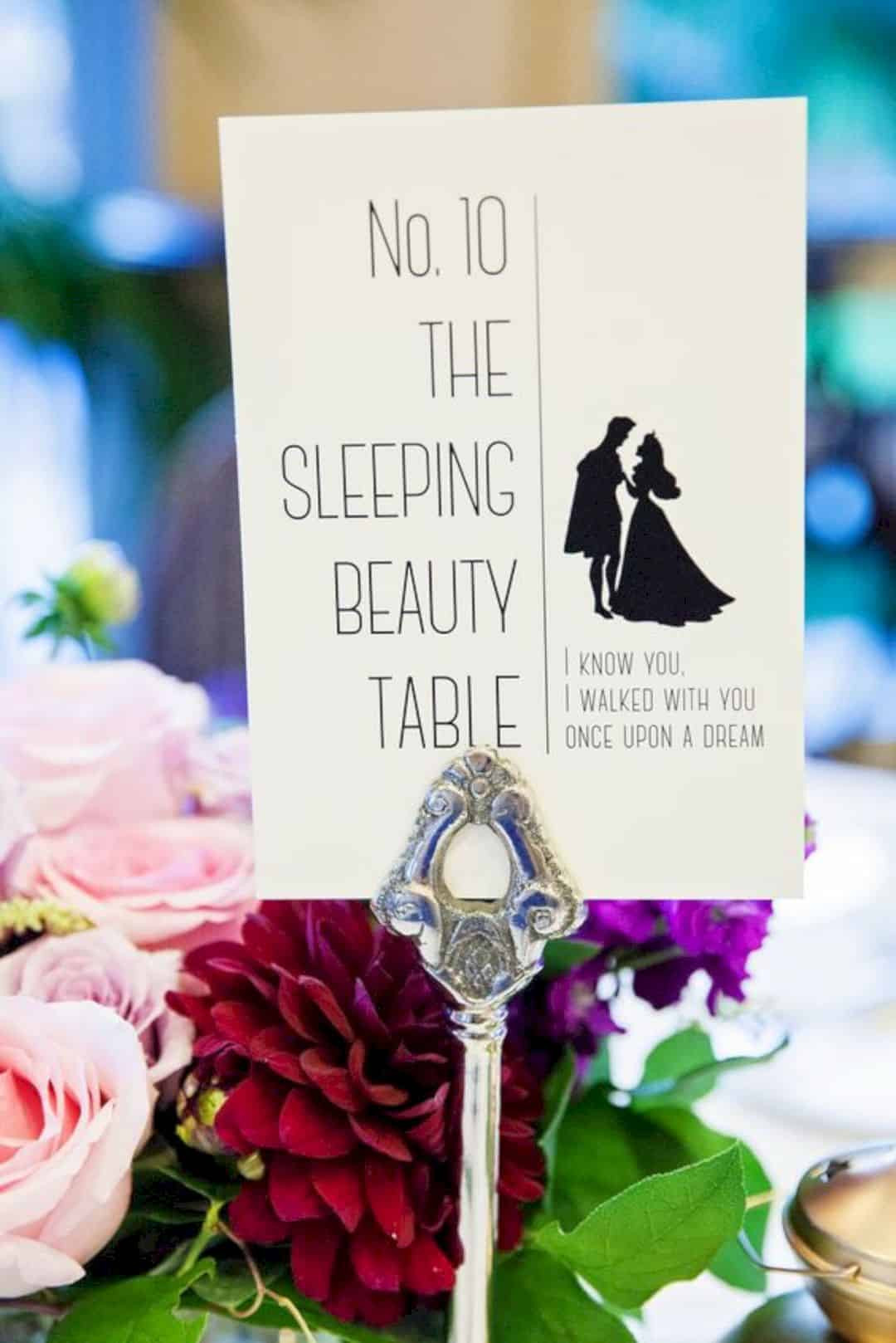 A List Of Wedding Themes
 20 Beautiful Disney Wedding Ideas