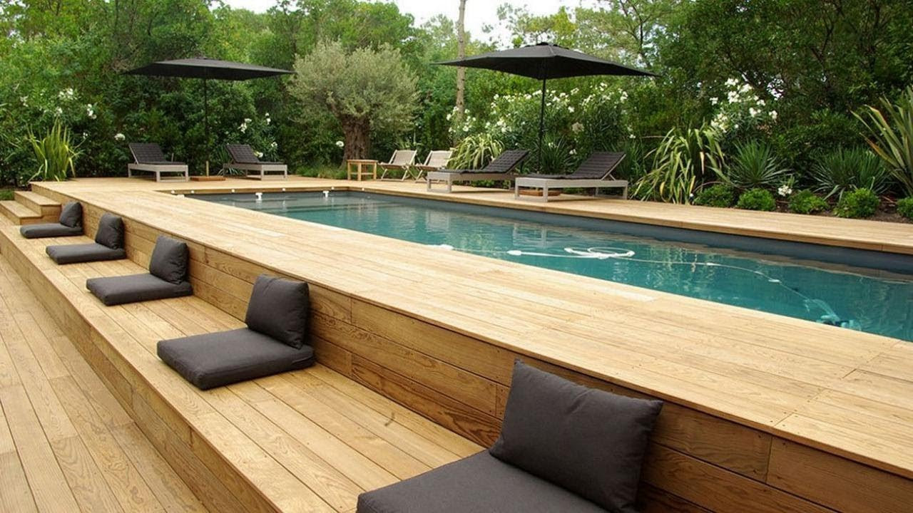 Above Ground Pool Decorating Ideas
 Georgeous Ground Pool Ideas with Decks Pt 2