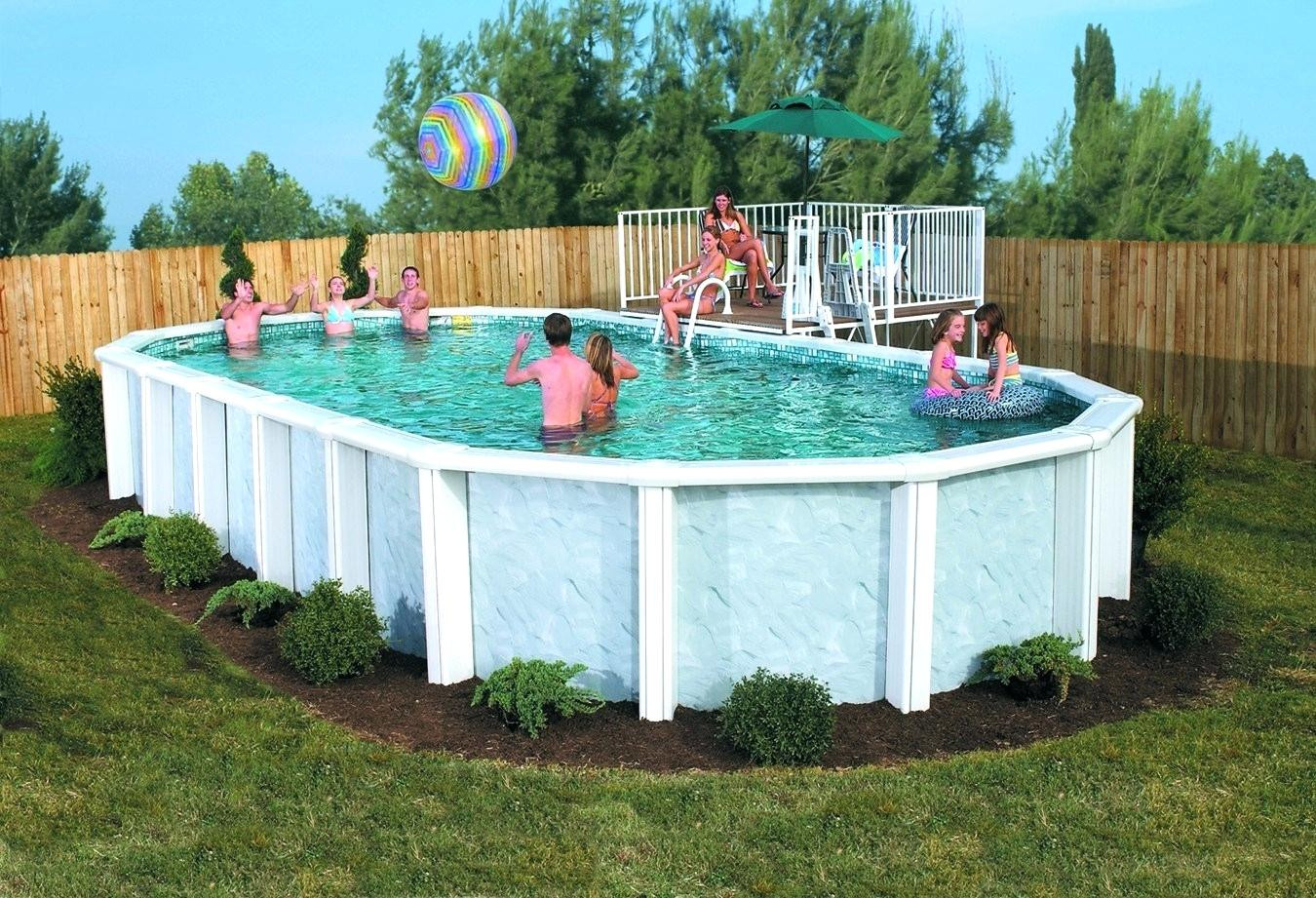 Above Ground Pool Decorating Ideas
 10 Awesome Ideas How to Make Ground Pool Backyard