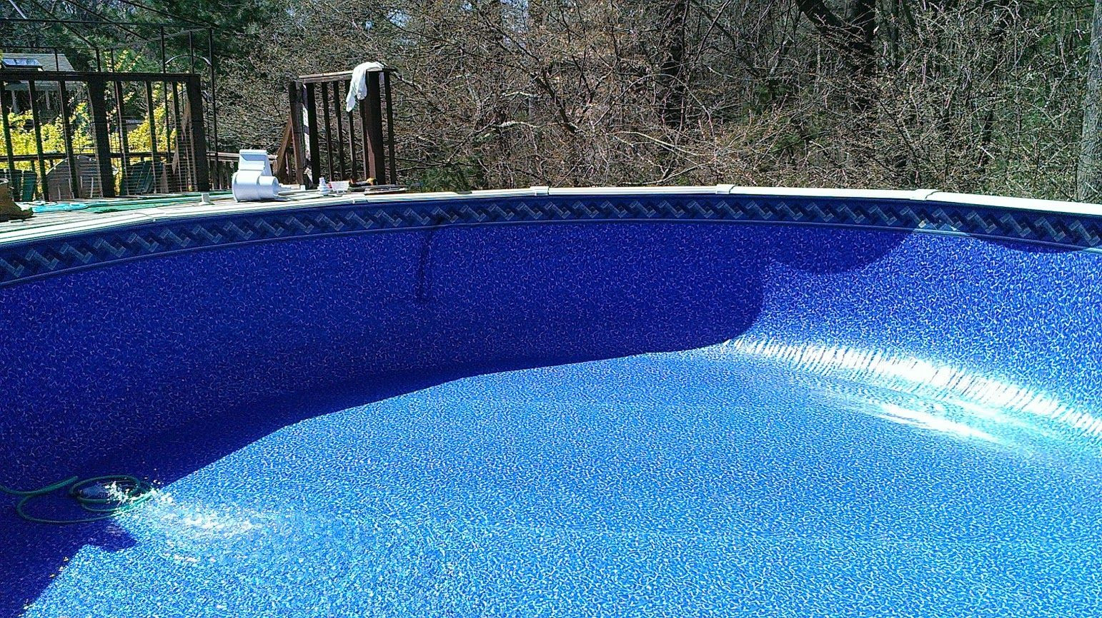 Above Ground Pool Liners
 Ventura Tile Beaded liner with Sundance floor