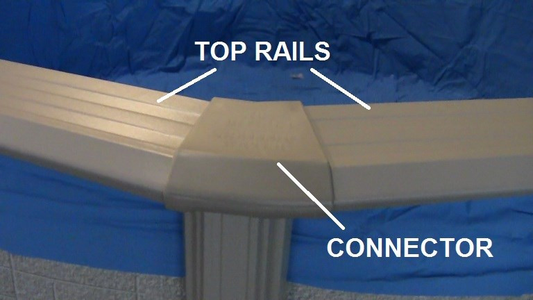 Above Ground Pool Rails
 How To Assemble an Ground Pool Part 5 Top Rails