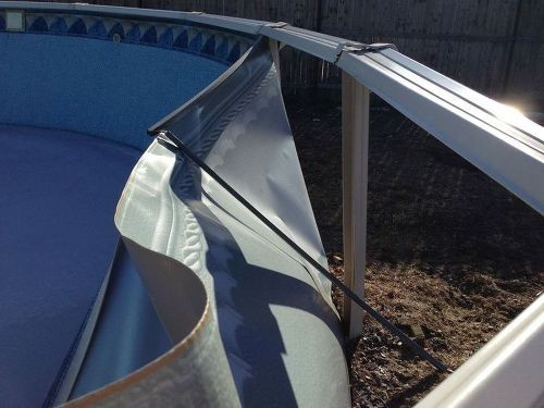 Above Ground Pool Rails
 My 24 foot round above ground pool seats broke in four