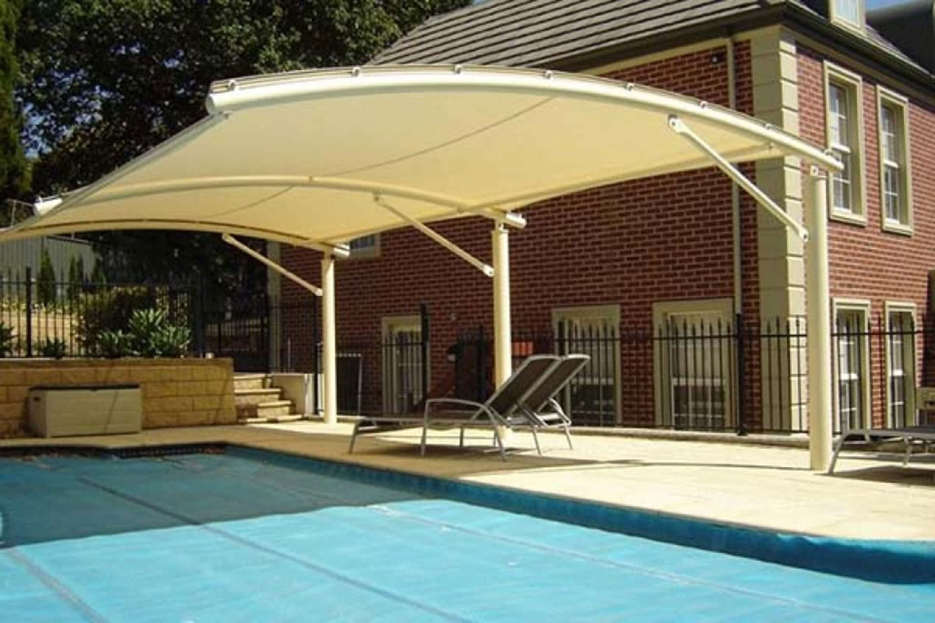 Above Ground Pool Shade
 Pool Shade Ideas 8 Ways to Cover Your Swimming Pool